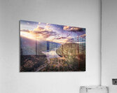 Slocan Lake Sunset  Acrylic Print