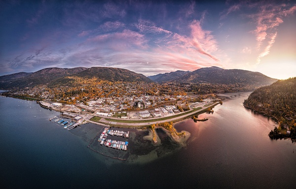 Nelson Fall Panoramic II  Print