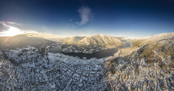Nelson Winter Panoramic  Print