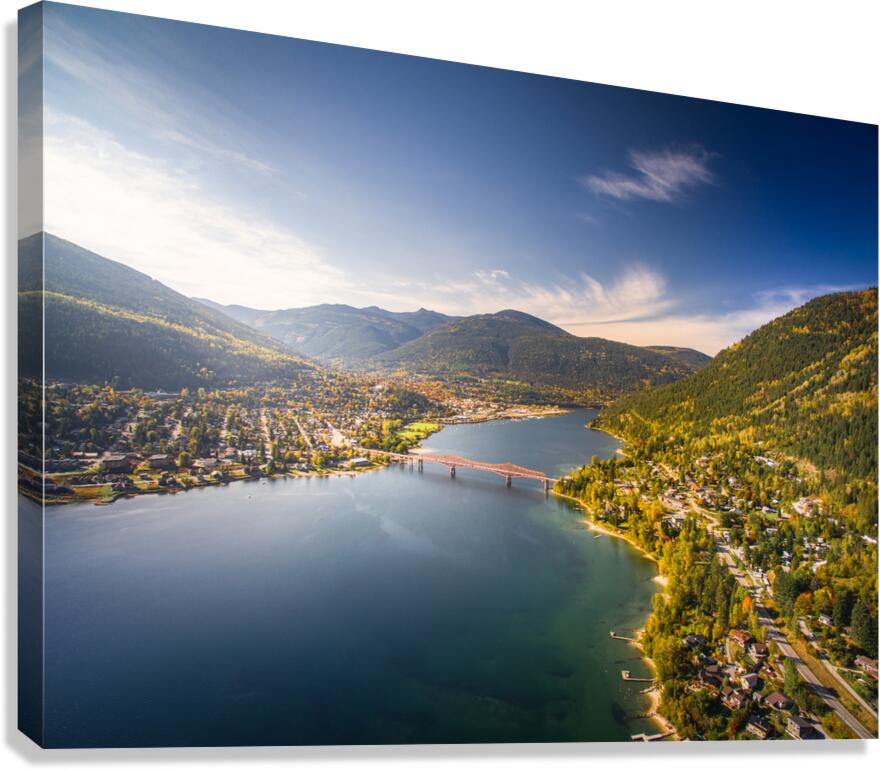 Nelson - West Arm Morning Light  Canvas Print