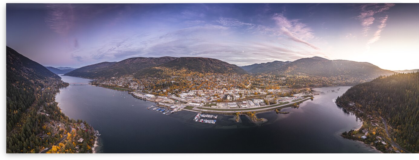 Nelson Fall Panoramic I by Adrian Wagner Studio