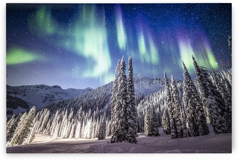 Northern Lights over Whitewater by Adrian Wagner Studio