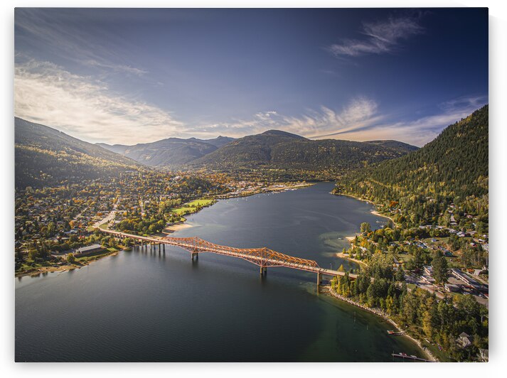 Fall Flight over Nelson by Adrian Wagner Studio