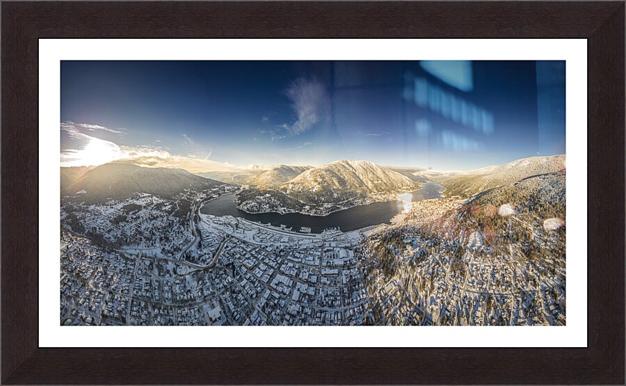 Nelson Winter Panoramic  Framed Print Print