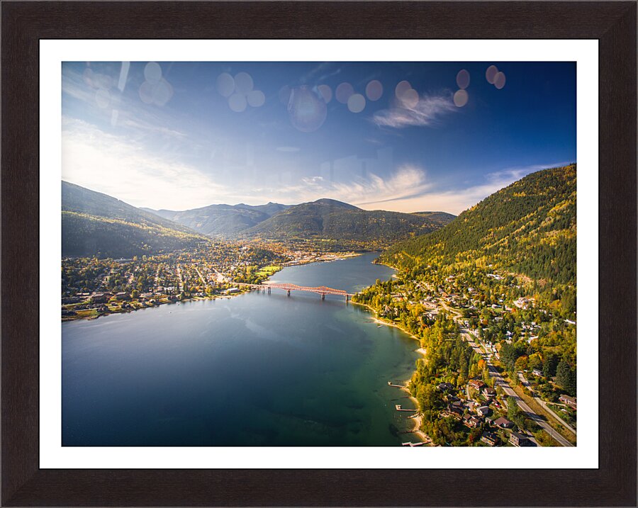 Nelson - West Arm Morning Light  Framed Print Print