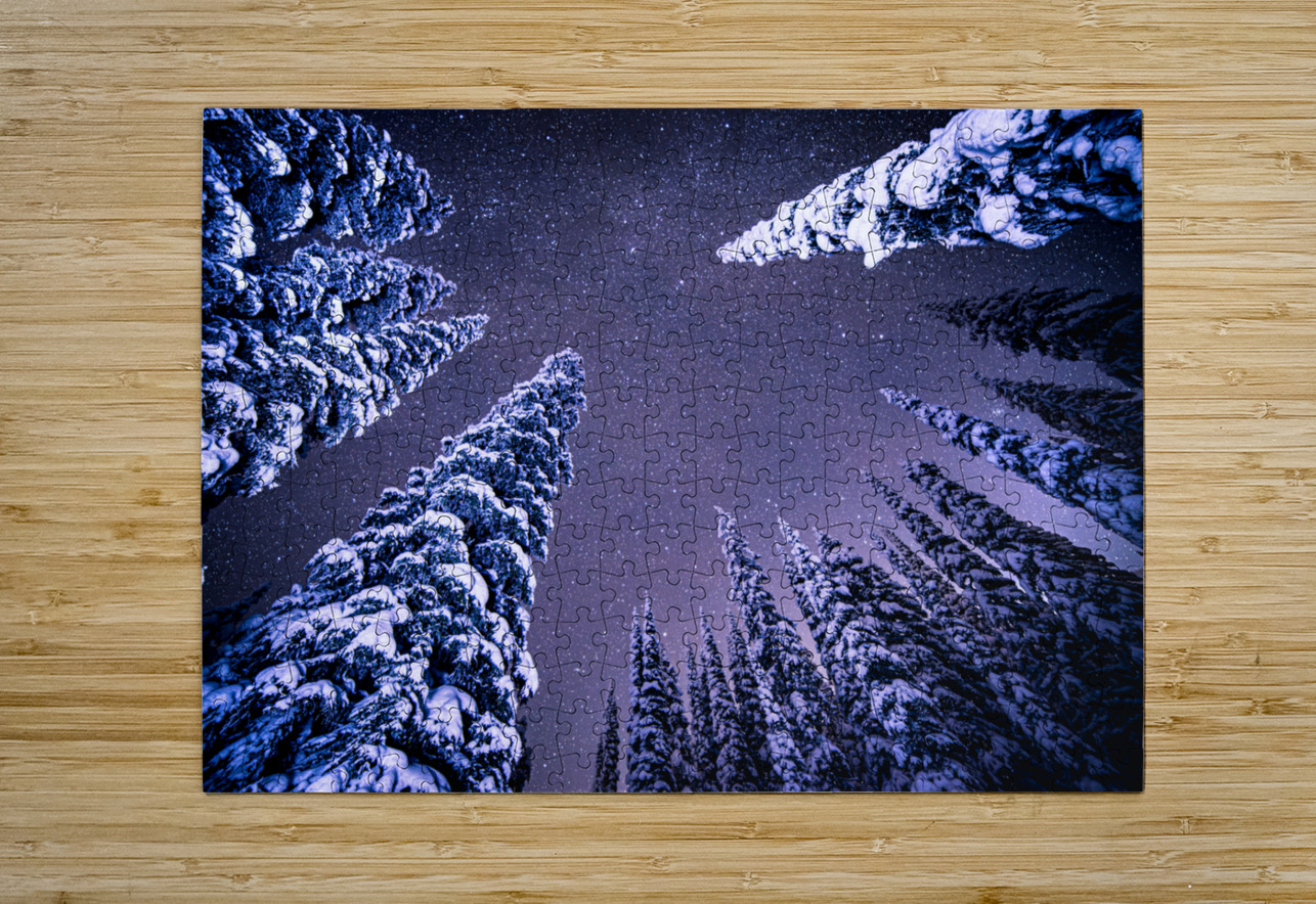 Whitewater Trees Adrian Wagner Studio Puzzle printing