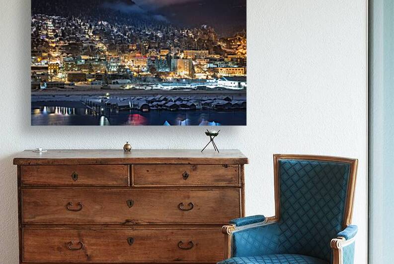 Christmas Magic over Nelson by Adrian Wagner Studio