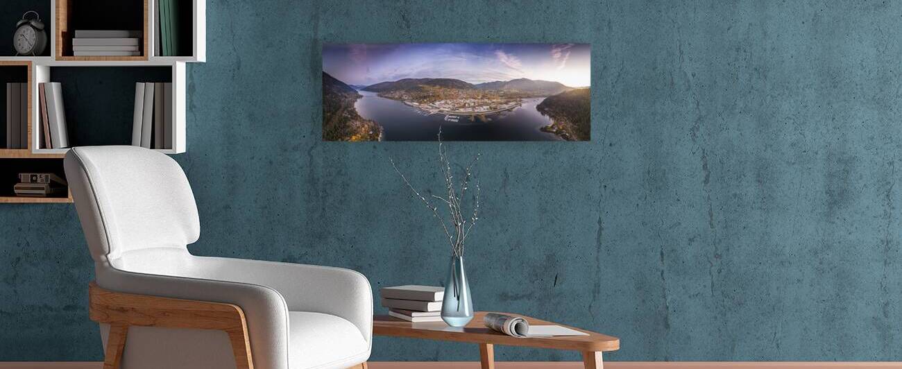 Nelson Fall Panoramic I by Adrian Wagner Studio