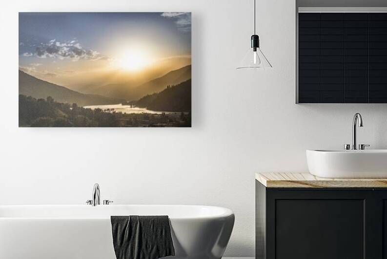 West Arm Sunset by Adrian Wagner Studio