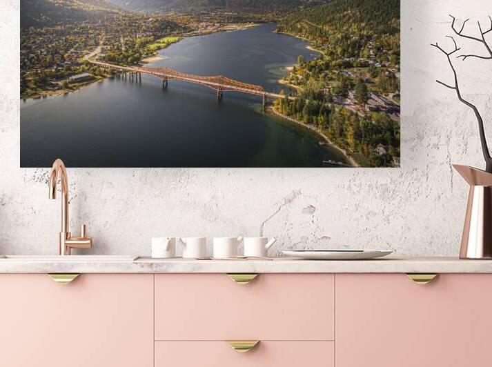 Fall Flight over Nelson by Adrian Wagner Studio