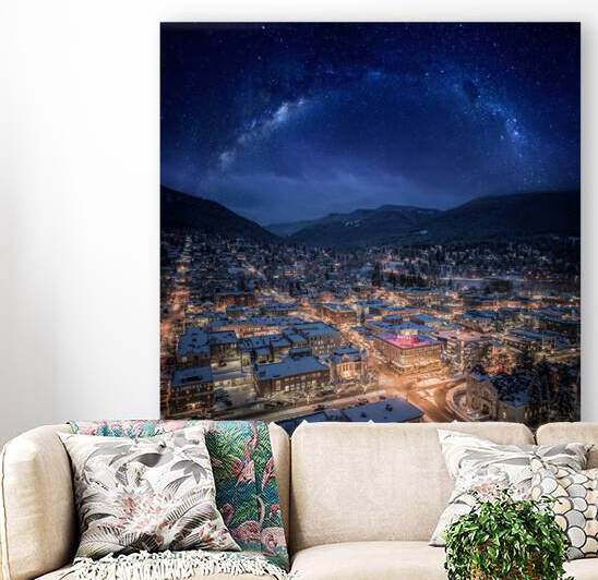 Nelson December Snow by Adrian Wagner Studio